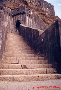 Entrance of Lohagad Fort