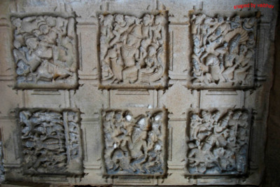Ceiling of Nageswar Temple (Base of Harishchandragad)